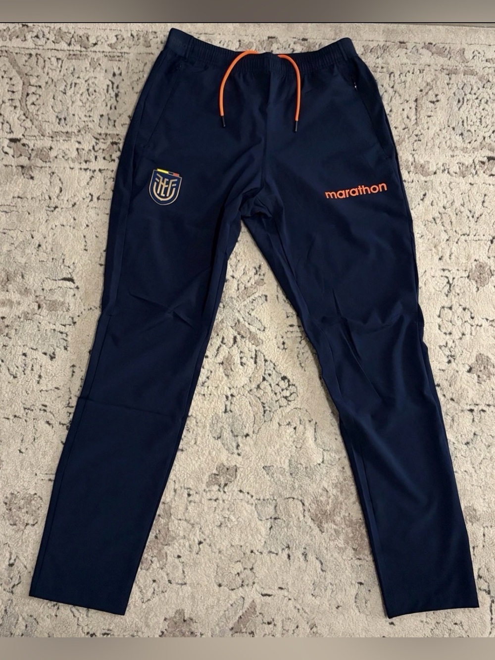 Marathon Authentic Ecuador National Team Soccer Training Navy Pants Men’s Size L